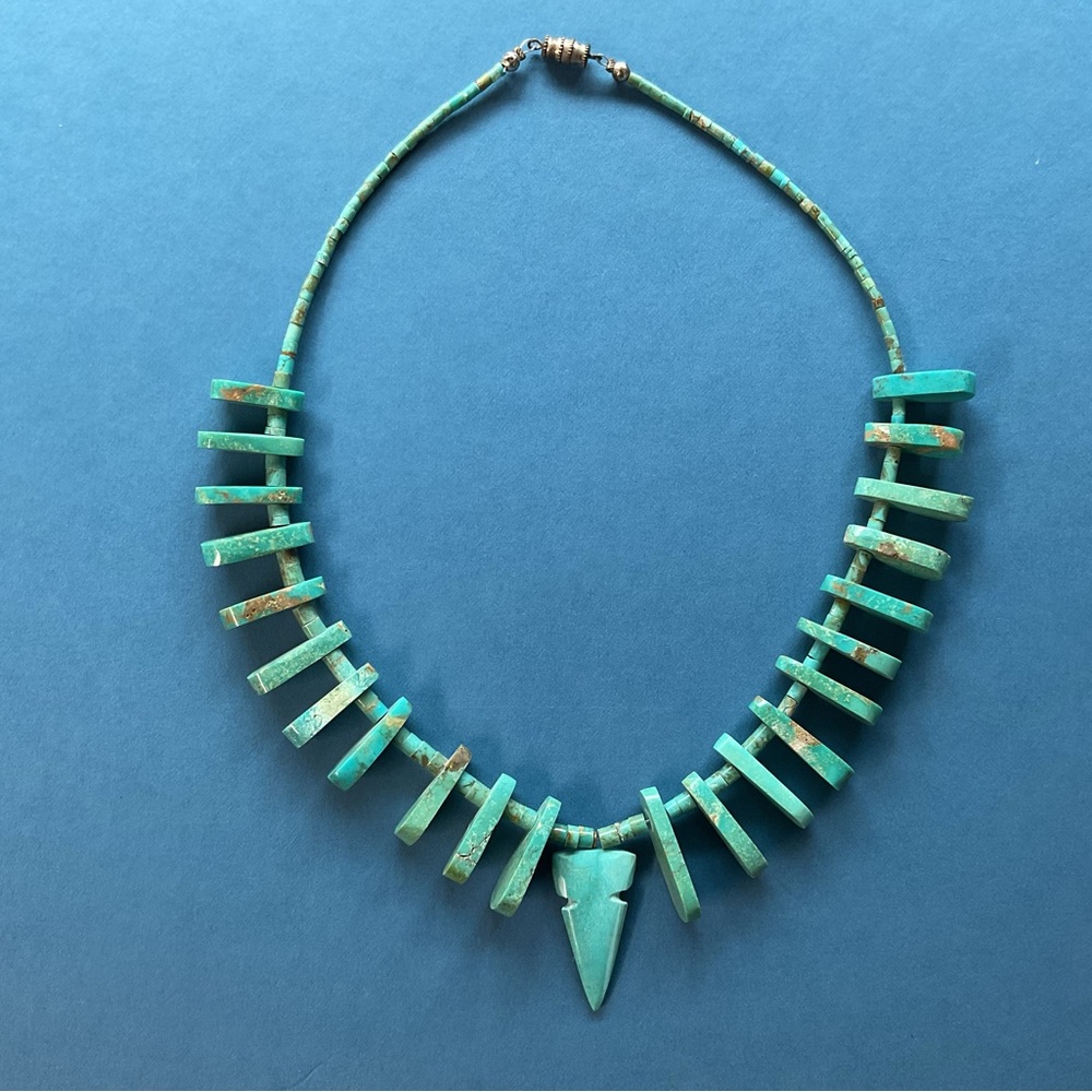 Chic Turquoise Statement Necklace